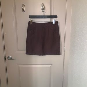 Brown skirt